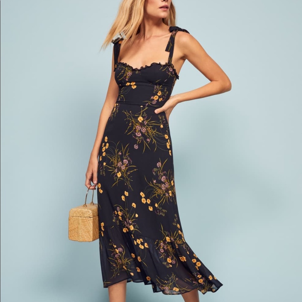 Reformation Petites Nikita Dress, Size 0P